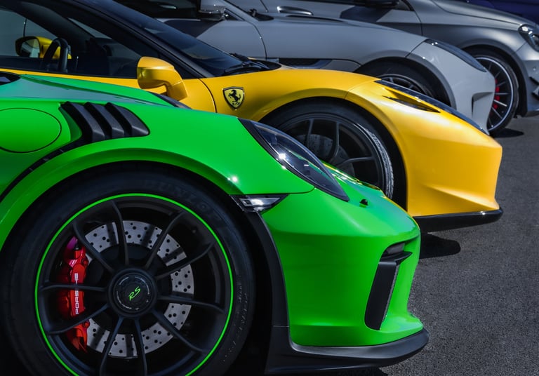 Porsche GT3 RS sports car